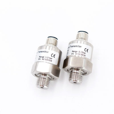 SS316 Small 10 bar 20 bar 4-20mA Pressure Sensor Transducer สำหรับไอน้ำแก๊สเหลว