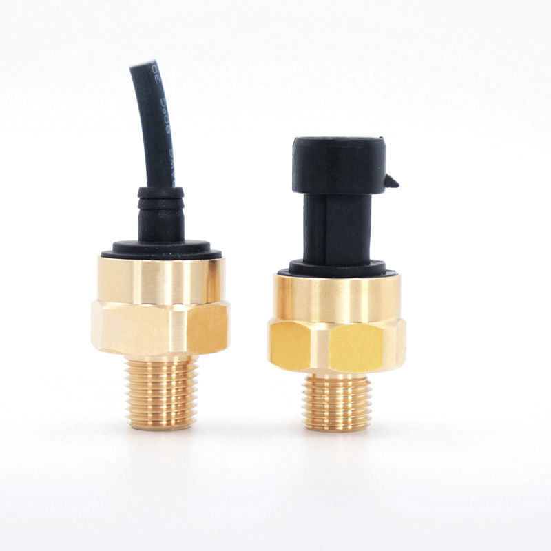 0.5V ถึง 4.5V เซ็นเซอร์ความดันตัวเรือนทองเหลืองสำหรับแก๊สเหลว
