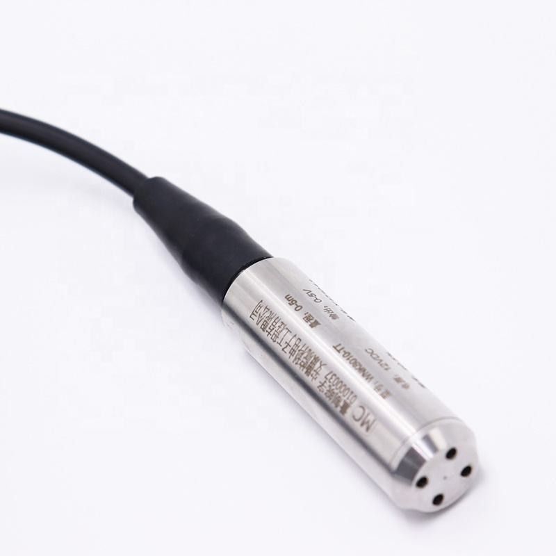 4 - 20mA Output เครื่องส่งระดับที่ดําน้ํา เครื่องตรวจจับระดับน้ํา ระยะอุณหภูมิ -20°C~+80°C