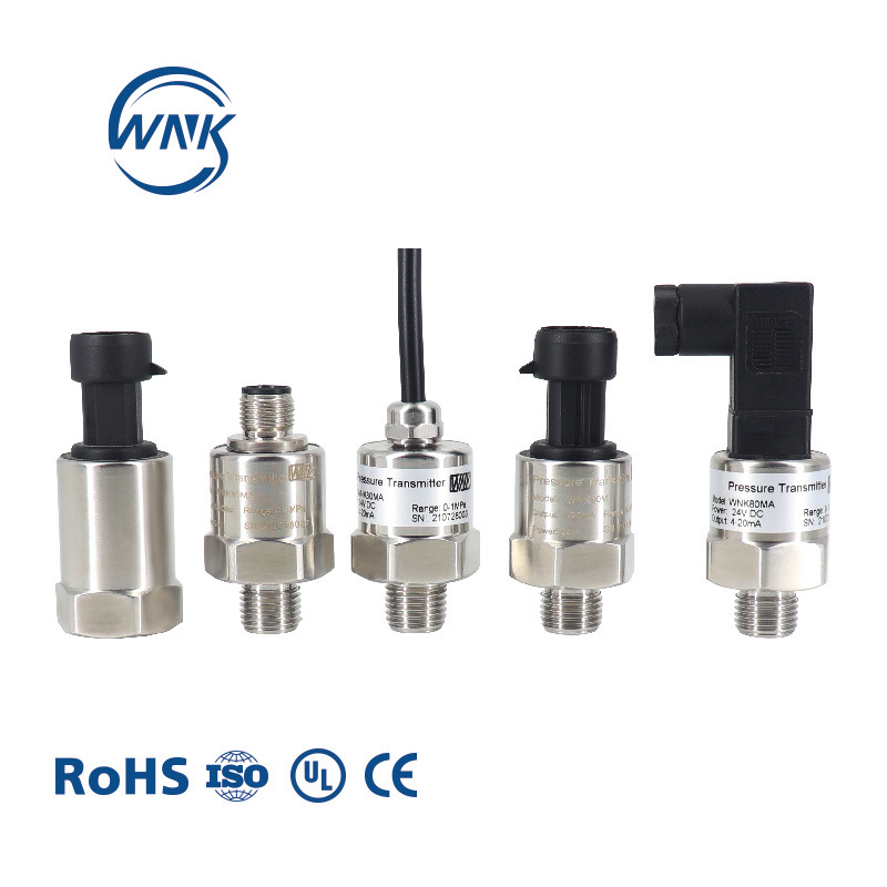 WNK 0-10บาร์ 150Psi Npt 1/8 0.5-4.5V เซ็นเซอร์วัดแรงดันน้ำสำหรับอากาศและก๊าซ