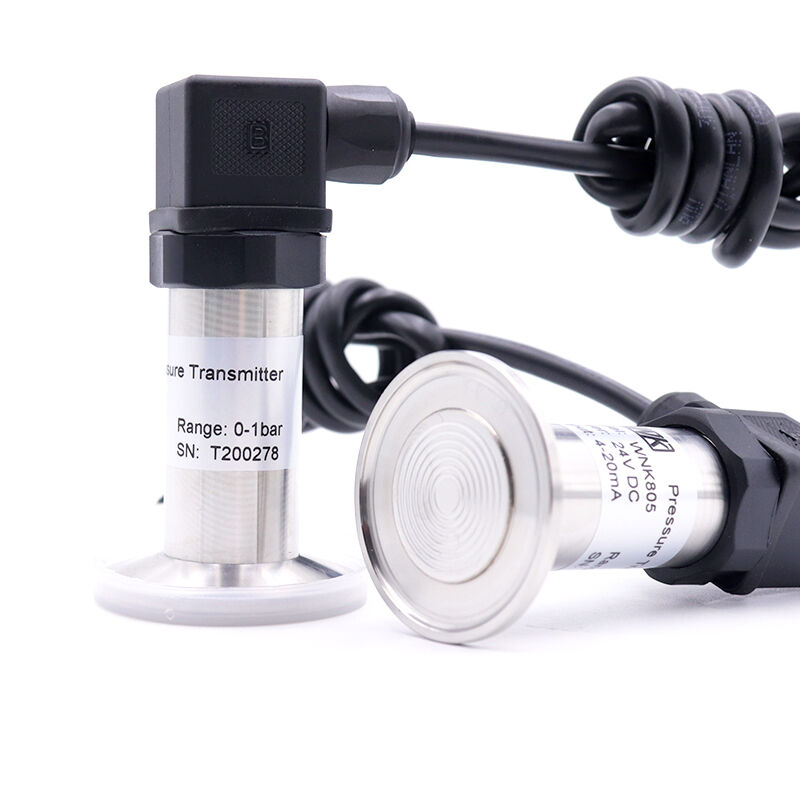 โรงงาน อาหาร ยาอุตสาหกรรม สุขภาพดี ชลช แดียาฟรากม่า เซนเซอร์ความดัน ส่งสัญญาณสําหรับน้ําเหลว อาหาร นมเครื่องดื่ม สุขภาพดี