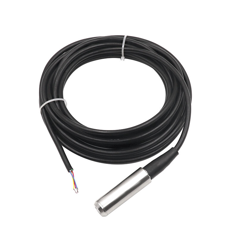 WNK อุตสาหกรรมเกรด 4-20mA SS304/SS316L เซนเซอร์ระดับถังของเหลว 0.5% ความแม่นยําสําหรับการบําบัดน้ําเสียแบบไฮโดรสแตต