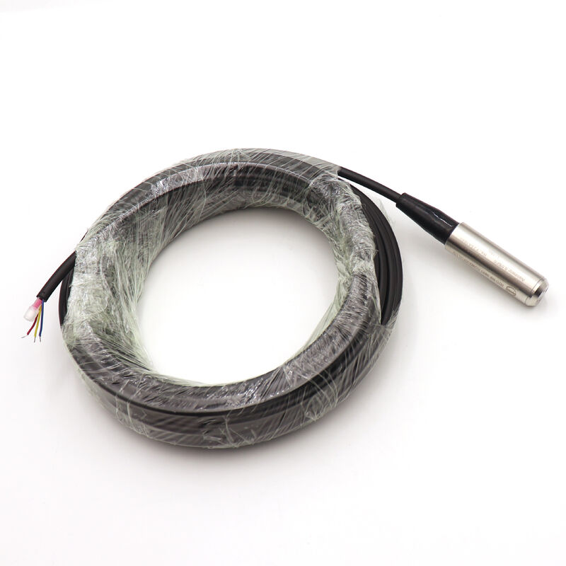 4-20ma 0-10v RS485 Output Liquid Water Level Sensor 500m Well Borehole Fuel Submersible Water Depth Level Transmitter เครื่องส่งระดับน้ําของน้ําที่ดําน้ํา