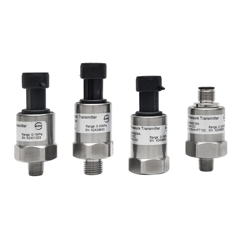 เซ็นเซอร์วัดแรงดันน้ำอิเล็กทรอนิกส์ WNK81ma 0.5-4.5V เอาต์พุต 4-20mA ช่วง -1-700 บาร์ สำหรับน้ำมัน อากาศ ก๊าซ CE ROHS