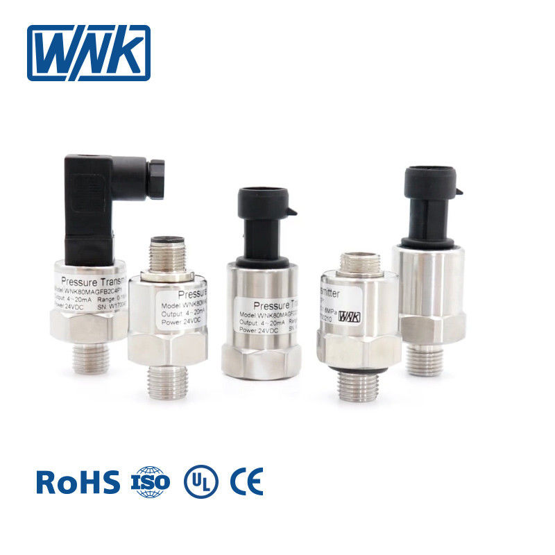 IP65/IP67 0.5-4.5V I2C 4-20ma เซ็นเซอร์ความดันเอาต์พุตสำหรับแก๊สเหลว