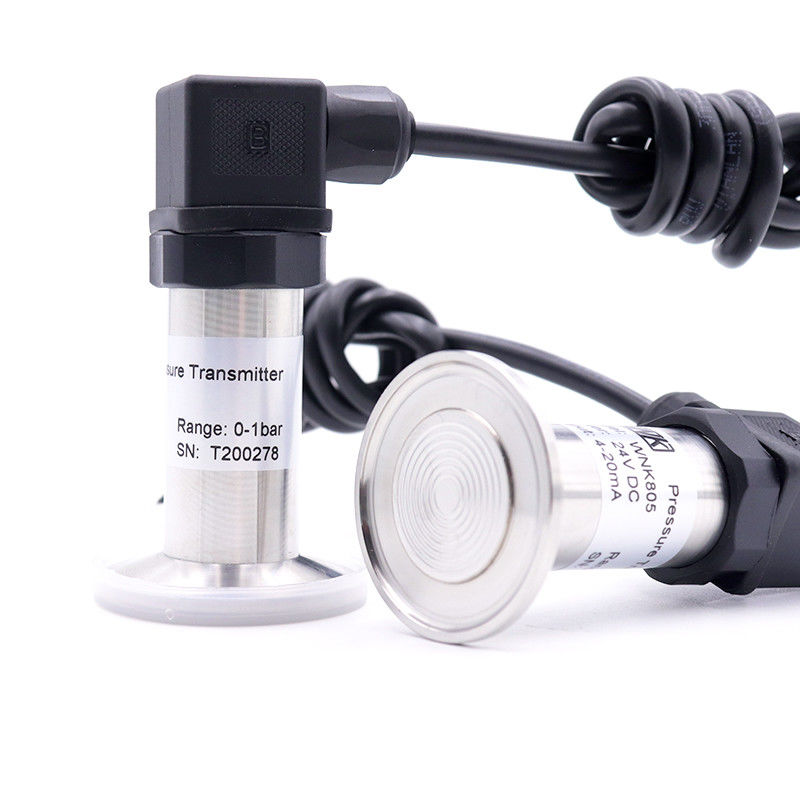 Clamp Flush Diaphragm Type Level Transmitter สำหรับการใช้งานด้านสุขอนามัย