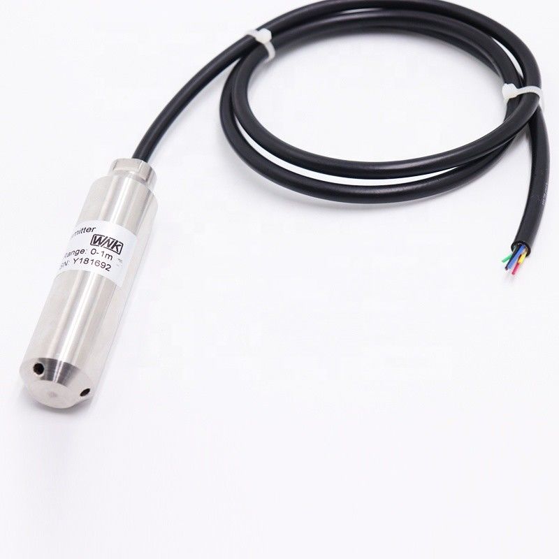 4-20ma 0.5-4.5V เครื่องส่งสัญญาณระดับใต้น้ำสำหรับการวัดบ่อน้ำถังน้ำ