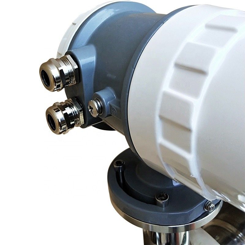 OEM ODM 15m / s เครื่องวัดการไหลแบบดิจิตอลสำหรับน้ำเสีย SST 1Cr18Ni9Ti หน้าแปลน