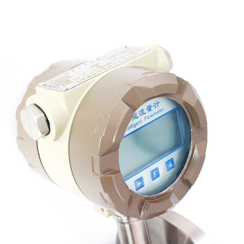 WNK IP65 เครื่องวัดอัตราการไหลของน้ำแบบดิจิตอล Turbine Type 4-20mA ความแม่นยำสูง