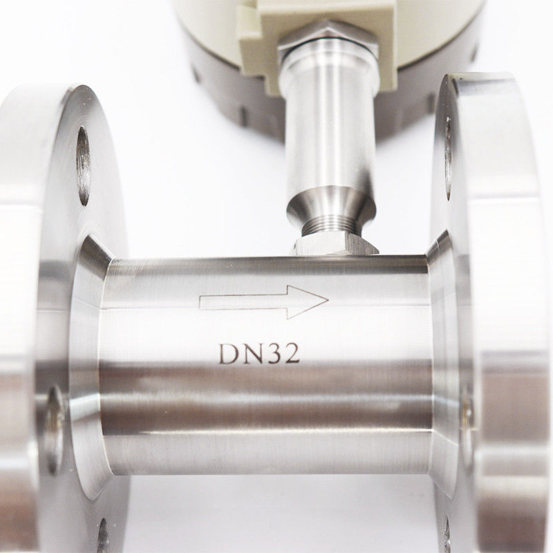 WNK IP65 เครื่องวัดอัตราการไหลของน้ำแบบดิจิตอล Turbine Type 4-20mA ความแม่นยำสูง