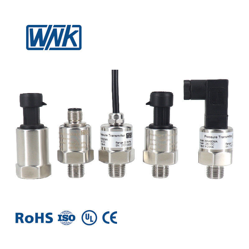 0.5 - 4.5V เซ็นเซอร์ความดันไฮดรอลิกสำหรับน้ำมันน้ำ 4 - 20ma