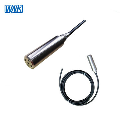 4 - 20mA Output เครื่องส่งระดับที่ดําน้ํา เครื่องตรวจจับระดับน้ํา ระยะอุณหภูมิ -20°C~+80°C