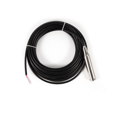 24VDC เซนเซอร์ระดับแบบดําน้ํา 0 - 10mA ระยะอุณหภูมิการออก -20°C ~ + 80°C