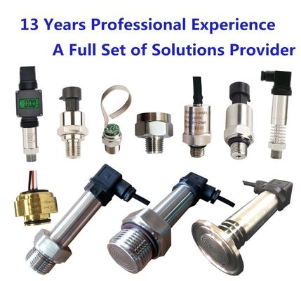 316SS วัสดุบ้าน IOT เครื่องตรวจความดันสําหรับการวัดความดันแม่นยํา -40-125 C